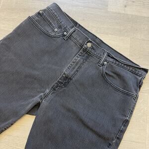 Levis 505 Shorts Mens 36 Black Denim Cotton Jeans Denim Jorts